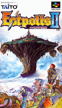 Estpolis Denki II Super Famicom  box art